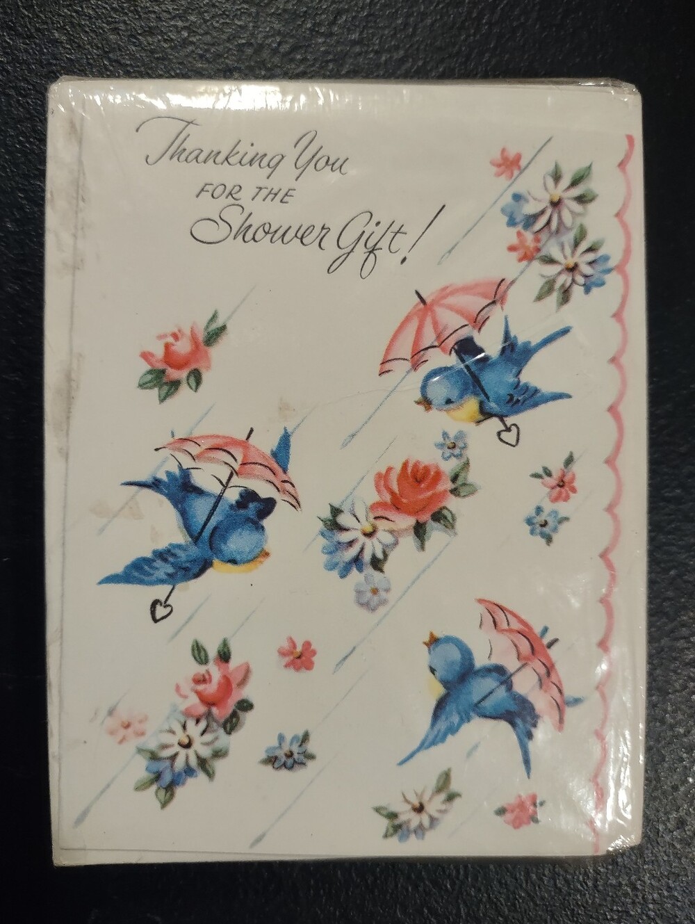 Gibson White "Thank You For The Shower Gift" Note Card Set